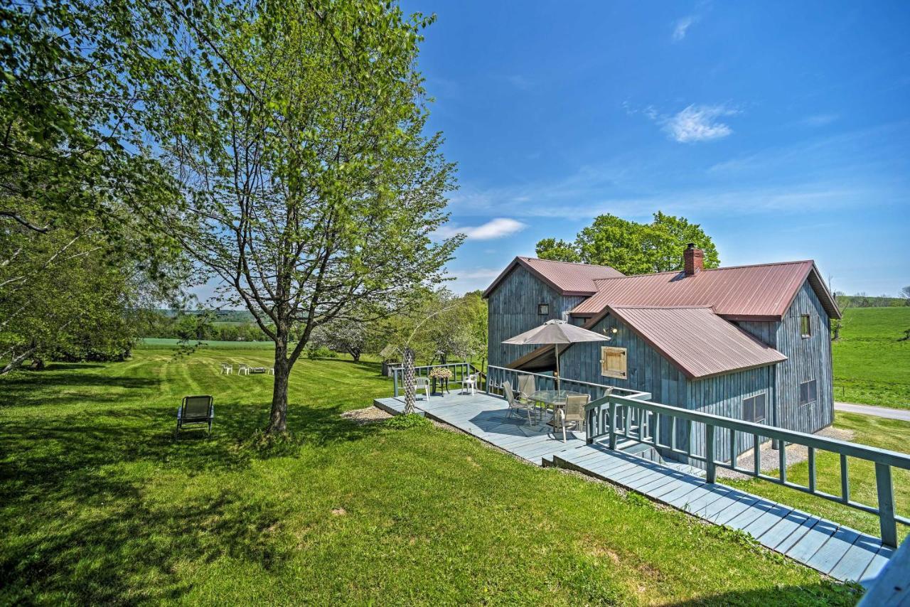 Country Escape With Sauna, 10 Mi To Cooperstown Richfield Springs Extérieur photo